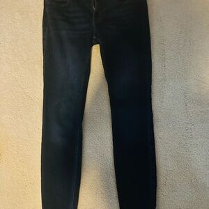 Hollister Dark Blue Low-Rise Super Skinny Jeans